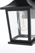 Elegant Lighting Redner 7 inch Outdoor Pendant in Black Model: OD351W12BK