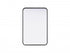 Elegant Lighting Remy Contour Metal Rectangle Mirror 20x30 Inch in Black Model: MR8A2030BLK
