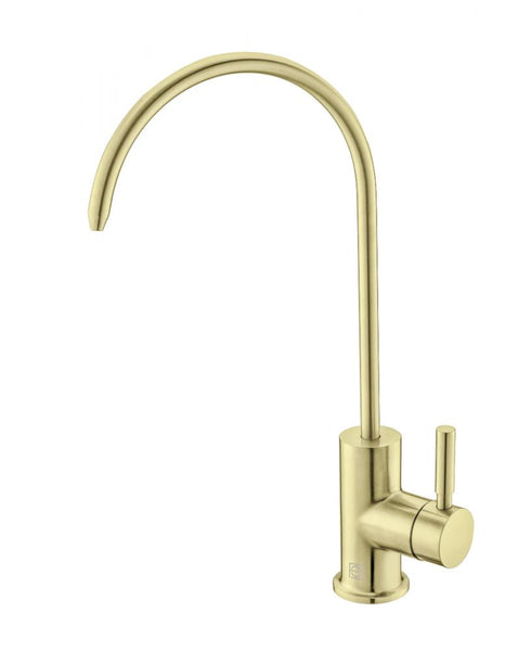 Elegant Lighting Rian Single Handle Cold Water Dispenser in Brushed Gold Model: FAK-303BGD