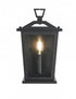 Elegant Lighting Richmond 7 inch Outdoor Pendant in Black Model: OD331W12BK