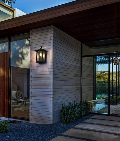 Elegant Lighting Richmond 7 inch Outdoor Pendant in Black Model: OD331W12BK