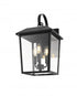 Elegant Lighting Riggs 10 inch Outdoor Wall Sconce in Black Model: OD502W17BK