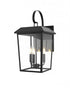 Elegant Lighting Riggs 11 inch Outdoor Wall Sconce in Black Model: OD502W22BK