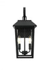 Elegant Lighting Riggs 8 inch Outdoor Wall Sconce in Black Model: OD502W18BK