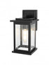 Elegant Lighting Ringgold 7 inch Outdoor Pendant in Black Model: OD350W12BK