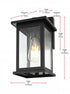 Elegant Lighting Ringgold 7 inch Outdoor Pendant in Black Model: OD350W12BK