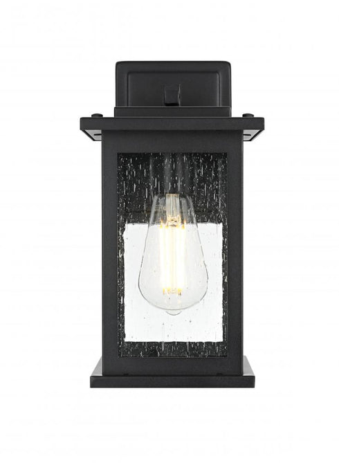 Elegant Lighting Ringgold 7 inch Outdoor Pendant in Black Model: OD350W12BK