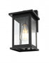 Elegant Lighting Ringgold 7 inch Outdoor Pendant in Black Model: OD350W12BK