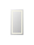 Elegant Lighting Riven 2 Strip Light LED Mirror W42 H60 3000 6000K Dim in White Finish Model: MRE84260