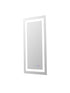 Elegant Lighting Riven 2 Strip Light LED Mirror W42 H60 3000 6000K Dim in White Finish Model: MRE84260