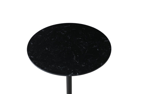 Elegant Lighting Ronan Pub Table D31.5 Inch x H39.5 Inch Black in Black and Gold Finish Model: AF110232BK
