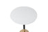 Elegant Lighting Ronan Pub Table D31.5 Inch x H39.5 Inch White in White and Gold Finish Model: AF110232WH