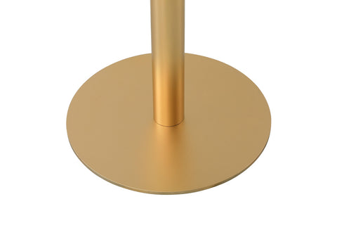 Elegant Lighting Ronan Pub Table Rectangle 24 Inch x 28 Inch x H39.5 Inch Black in Black and Gold Finish Model: AF11R2428BK