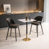 Elegant Lighting Ronan Pub Table Rectangle 24 Inch x 28 Inch x H39.5 Inch White in White and Gold Finish Model: AF11R2428WH