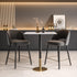 Elegant Lighting Ronan Pub Table Rectangle 27.6 Inch x 31.5 Inch x H39.5 Inch White in White and Gold Finish Model: AF11R2832WH