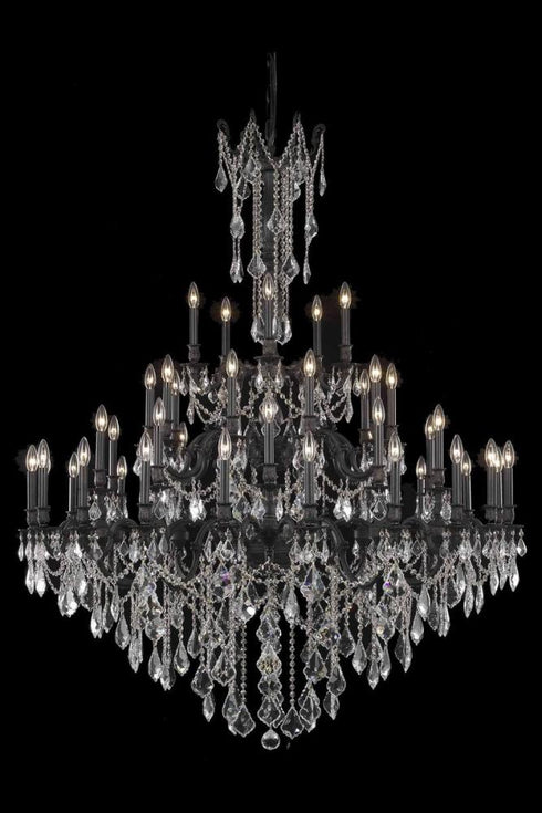 Elegant Lighting Rosalia 45 Light Chandelier Model: 9245G54FG/RC