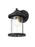 Elegant Lighting Roy 1 Light Wall Sconce W7.3 Inch E8.2 Inch H12.4 Inch in Black Model: OD402W12BK