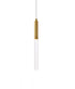 Elegant Lighting Ruelle 1 light in Gold Pendant Model: 5203D5G