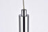 Elegant Lighting Ruelle 3 lights in Chrome Pendant Model: 5203D12C