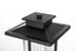 Elegant Lighting Salem 7 inch Outdoor Pendant in Black Model: OD304P15BK