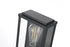 Elegant Lighting Santos 1 Light Wall Sconce W6.3 Inch E4.3 Inch H9.8 Inch in Black Model: OD412W10BK