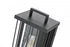 Elegant Lighting Sedgley 7 inch Outdoor Pendant in Black Model: OD357W12BK