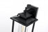 Elegant Lighting Sepviva 7 inch Outdoor Pendant in Black Model: OD323W13BK