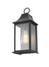 Elegant Lighting Shepard 6 inch Outdoor Wall Sconce in Black Model: OD503W15BK