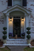 Elegant Lighting Shepard 6 inch Outdoor Wall Sconce in Black Model: OD503W15BK