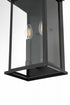 Elegant Lighting Shepard 8 inch Outdoor Wall Sconce in Black Model: OD503W21BK
