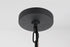 Elegant Lighting Shepard 8 x 20.5 inch Outdoor Pendant in Black Model: OD503H21BK