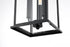 Elegant Lighting Shepard 8 x 20.5 inch Outdoor Pendant in Black Model: OD503H21BK