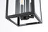 Elegant Lighting Sheridan 7 inch Outdoor Pendant in Black Model: OD324H16BK