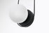 Elegant Lighting Silas 1 Light Wall Sconce W5.9 Inch E5.9 Inch H11.8 Inch in Black Model: OD403W12BK