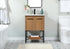 Elegant Lighting Sloane 24 Inch Single Bathroom Vanity in Walnut Brown Model: VF42524WB