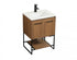 Elegant Lighting Sloane 24 Inch Single Bathroom Vanity in Walnut Brown Model: VF42524WB