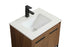 Elegant Lighting Sloane 24 Inch Single Bathroom Vanity in Walnut Brown Model: VF42524WB