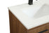 Elegant Lighting Sloane 24 Inch Single Bathroom Vanity in Walnut Brown Model: VF42524WB