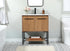 Elegant Lighting Sloane 30 Inch Single Bathroom Vanity in Walnut Brown Model: VF42530WB