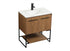Elegant Lighting Sloane 30 Inch Single Bathroom Vanity in Walnut Brown Model: VF42530WB