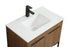 Elegant Lighting Sloane 30 Inch Single Bathroom Vanity in Walnut Brown Model: VF42530WB