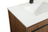 Elegant Lighting Sloane 30 Inch Single Bathroom Vanity in Walnut Brown Model: VF42530WB