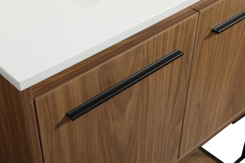 Elegant Lighting Sloane 30 Inch Single Bathroom Vanity in Walnut Brown Model: VF42530WB