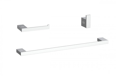 Elegant Lighting Sofia 3 piece Bathroom Hardware Set in Brushed Gold Model: HWB-13S3HBGD