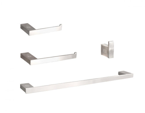 Elegant Lighting Sofia 4 piece Bathroom Hardware Set in Brushed Gold Model: HWB-13S4BGD