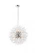 Elegant Lighting Solace 12 lights in Chrome pendant Model: 3507D24C