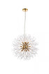 Elegant Lighting Solace 12 lights in Chrome pendant Model: 3507D24C