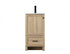 Elegant Lighting Soma 18 inch Single Bathroom Vanity in Mango Wood Model: VF2818MW