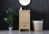 Elegant Lighting Soma 18 inch Single Bathroom Vanity in Mango Wood Model: VF2818MW