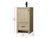 Elegant Lighting Soma 18 inch Single Bathroom Vanity in Mango Wood Model: VF2818MW
